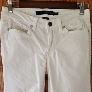 Calvin Klein Corduroy Pants Ultimate Skinny in Cream